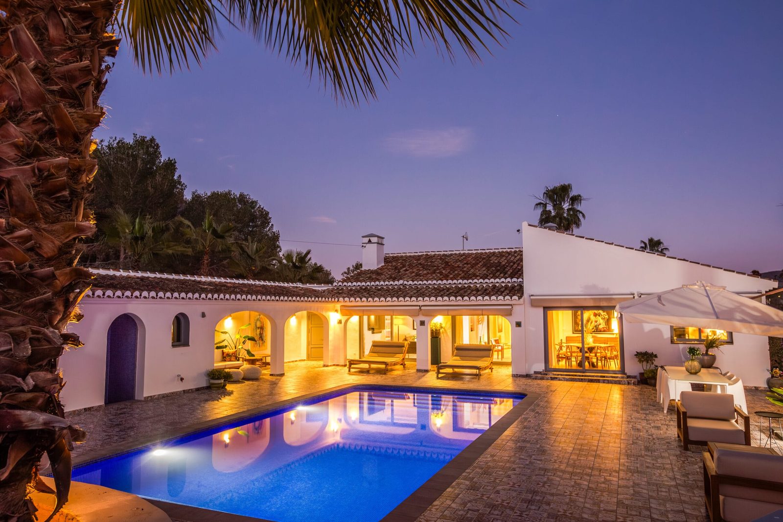 Vakantievilla met verlicht zwembad van Good Mood Villas
