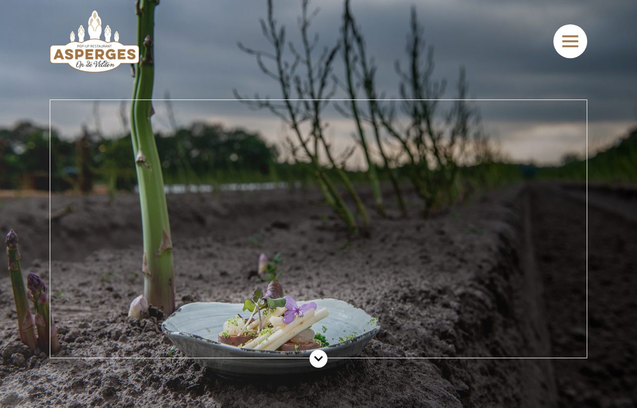 Website die wij bouwden voor Asperges op de Velden