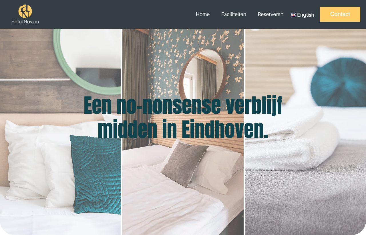 Website die wij bouwden voor Auberge Nassau