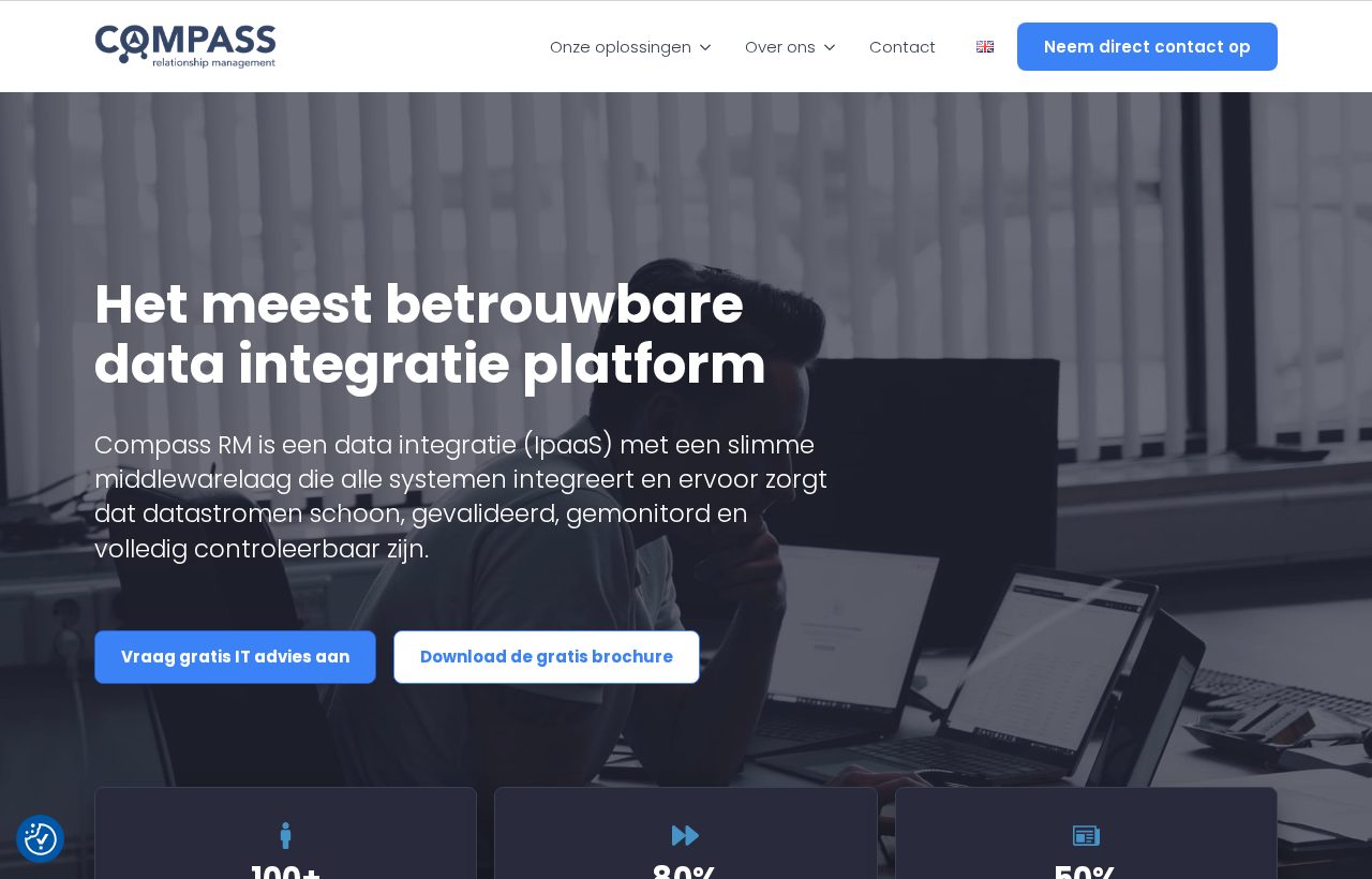 Website die wij bouwden voor Compass RM