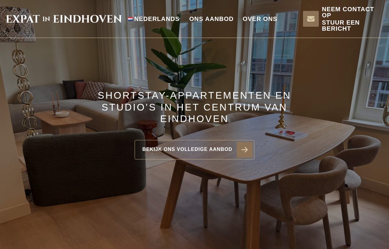 Website die wij bouwden voor Expat in Eindhoven