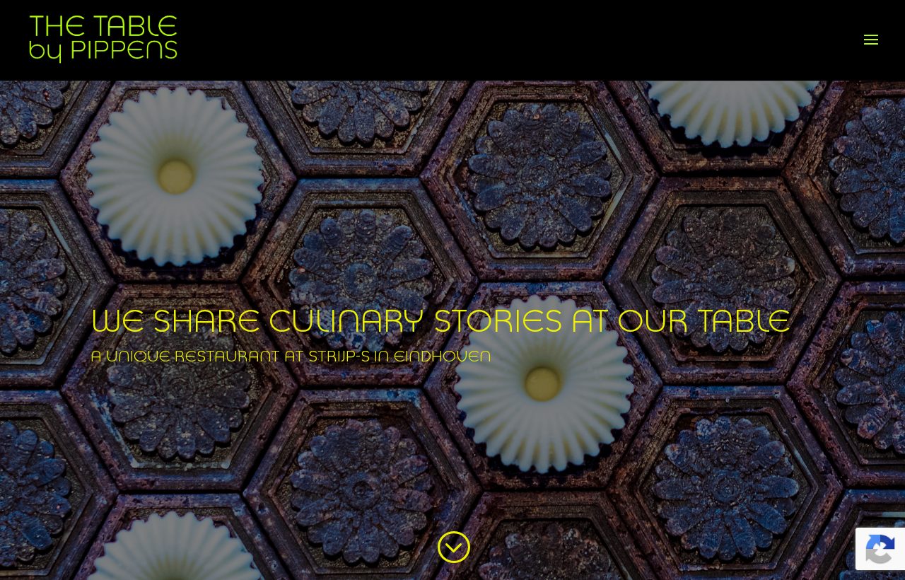 Website die wij bouwden voor The Table by Pippens