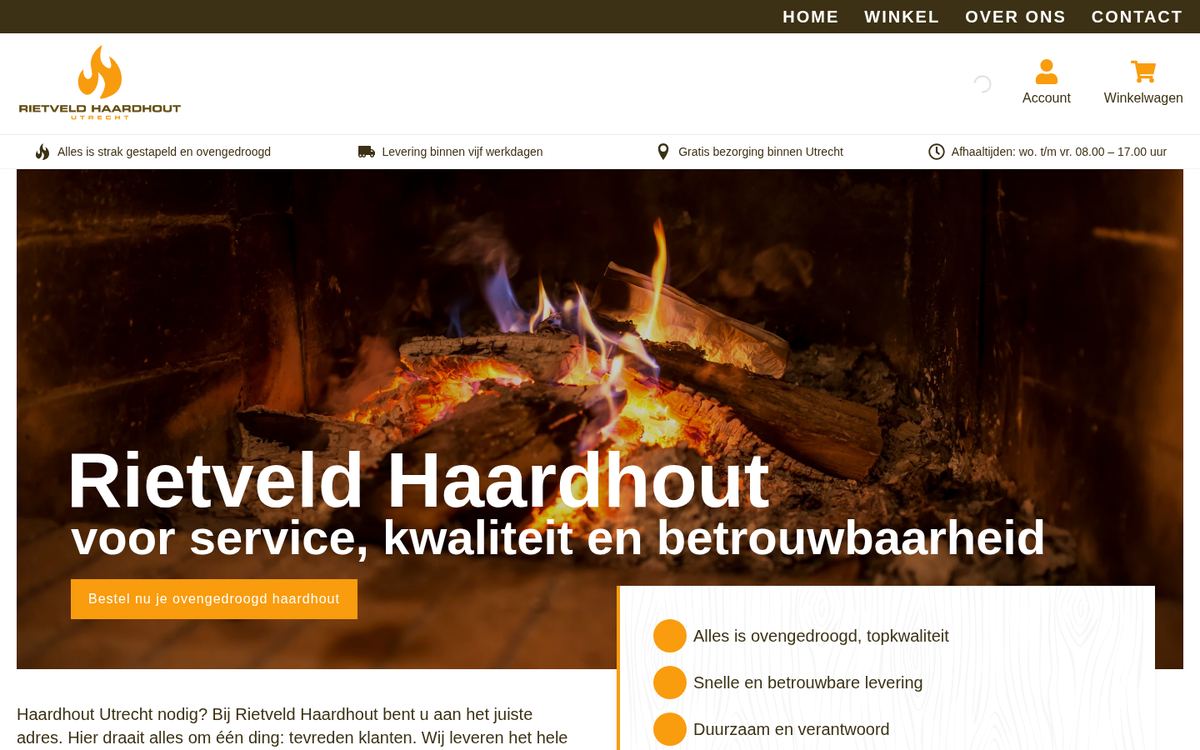 Rietveld Haardhout, opgeleverd project