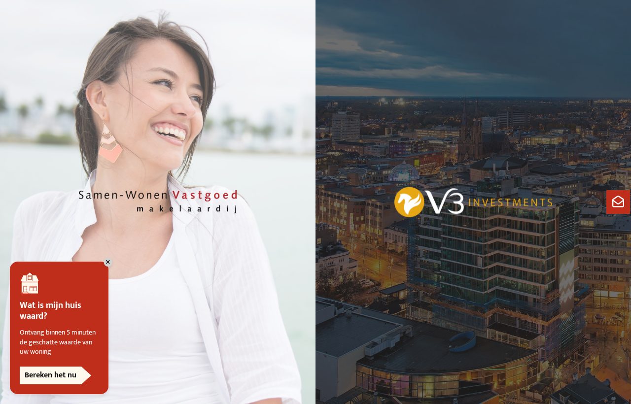 Website die wij bouwden voor Samen-Wonen Vastgoed